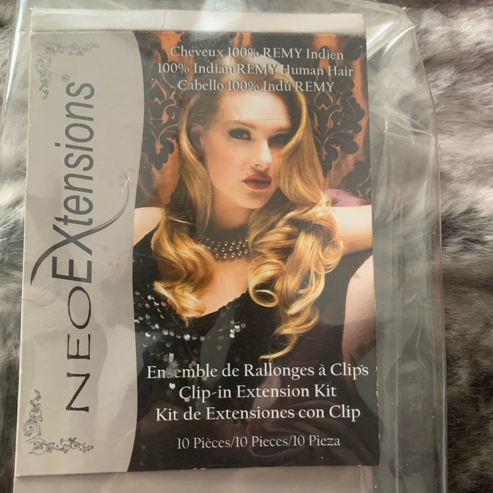 100% Human Hair Extensions Dark Brown - 18 inch